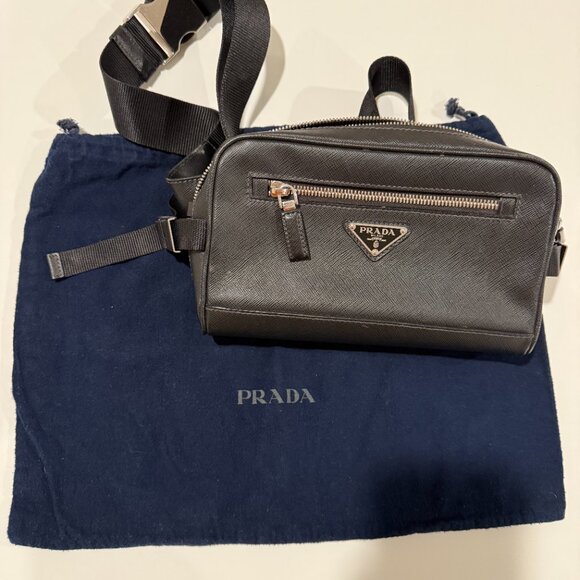 Prada Saffiano Leather Belt Bag - Picture 9 of 9